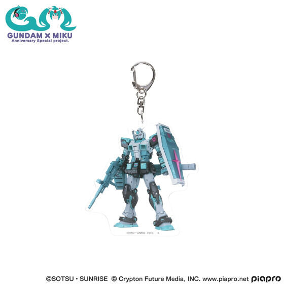 MOBILE SUIT GUNDAM 45TH ANNIVERSARY X MIKU COLLABORATION RX-78-2 GUNDAM [MIKU VER.] ACRYLIC CHARM