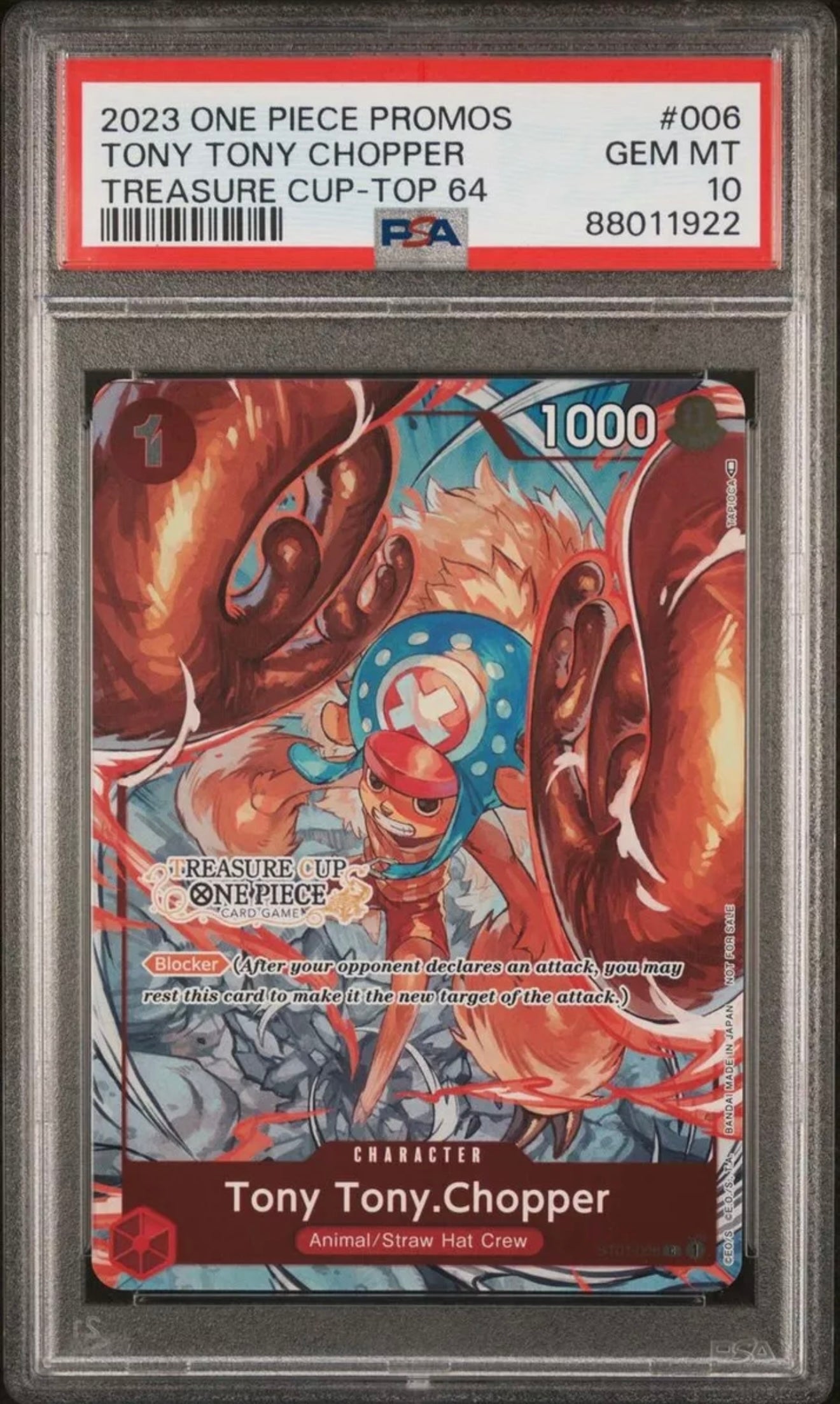 One Piece - Tony Tony.Chopper - ST01-006 (Treasure Cup) - One Piece Promotion Cards (OP-PR)