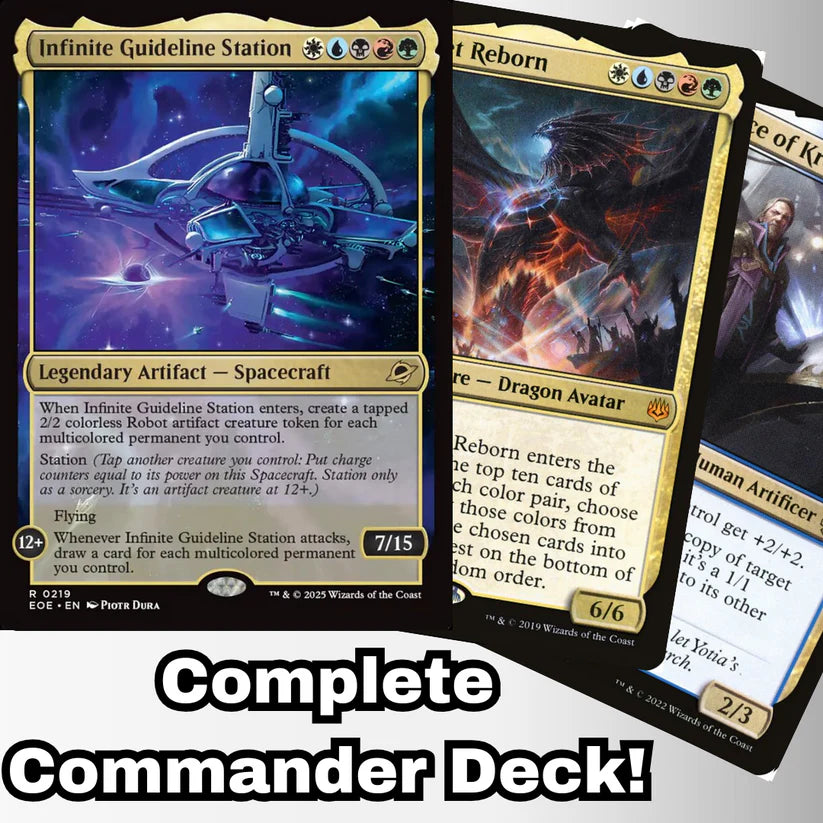 Magic the Gathering - Infinite Guideline Station - Custom Built Commander Deck