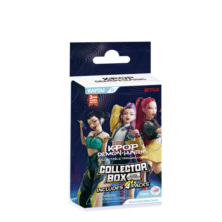 KPop Demon Hunters Collectible Cards - Special Mini Edition - Collector Box