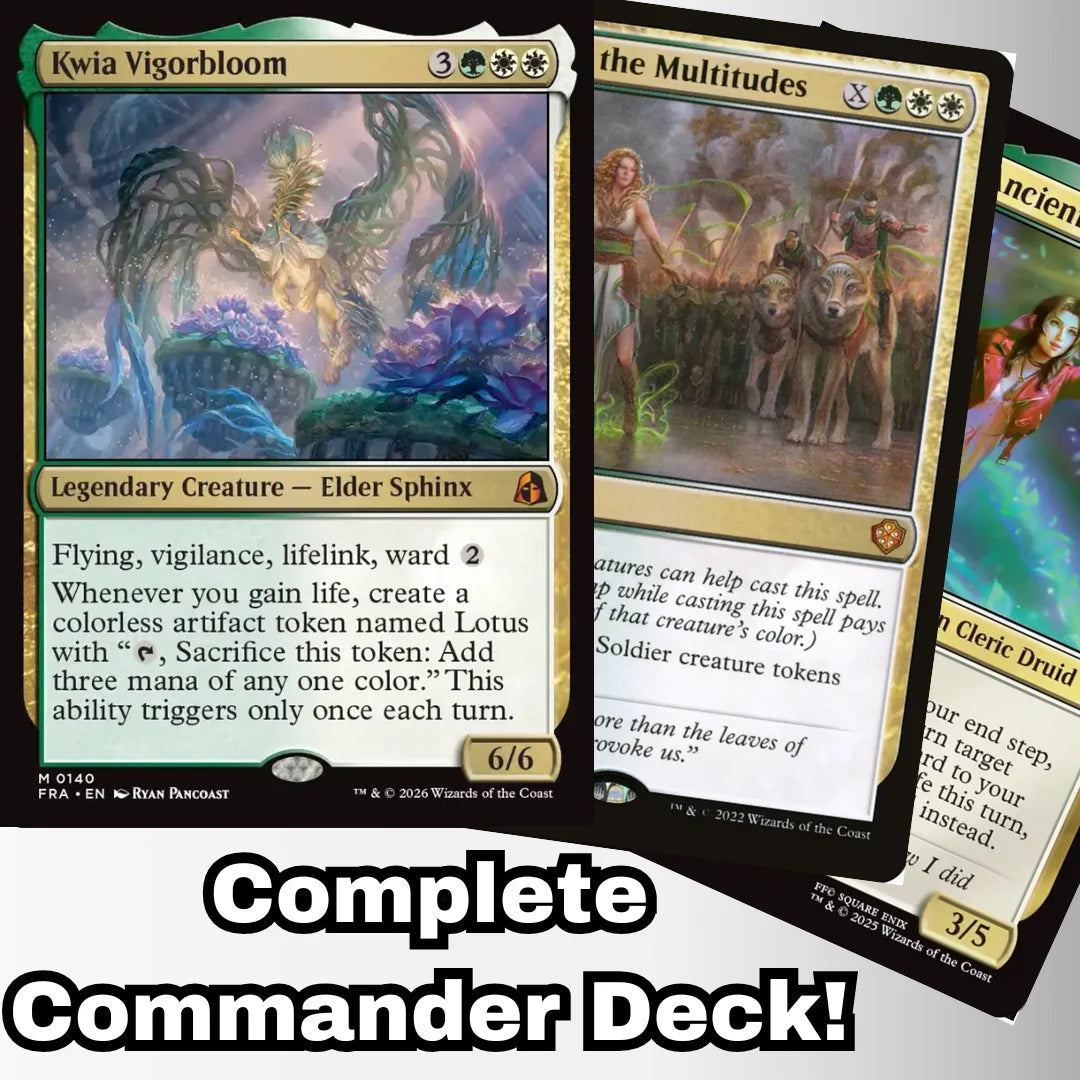 Magic the Gathering - Kwia Vigorbloom - Custom Built Commander Deck