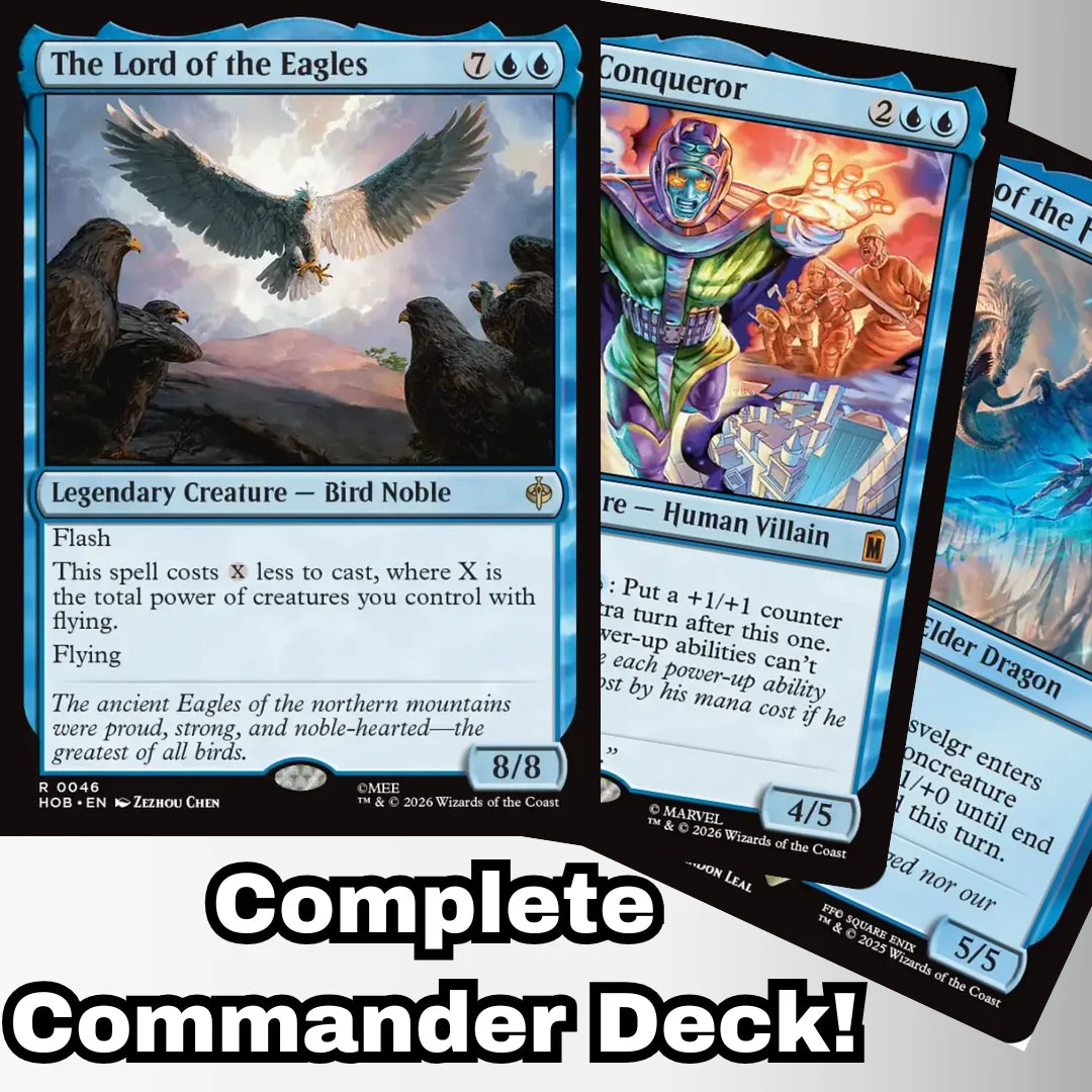 Magic the Gathering - The Lord of the Eagles - Custom Built Commander Deck