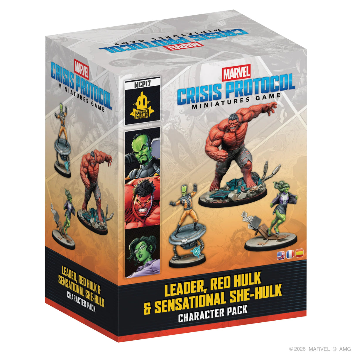 Marvel: Crisis Protocol - Leader, Red Hulk & Sensational She-Hulk
