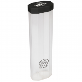 Monster Playmat Tube - Dual Clear With Black Cap