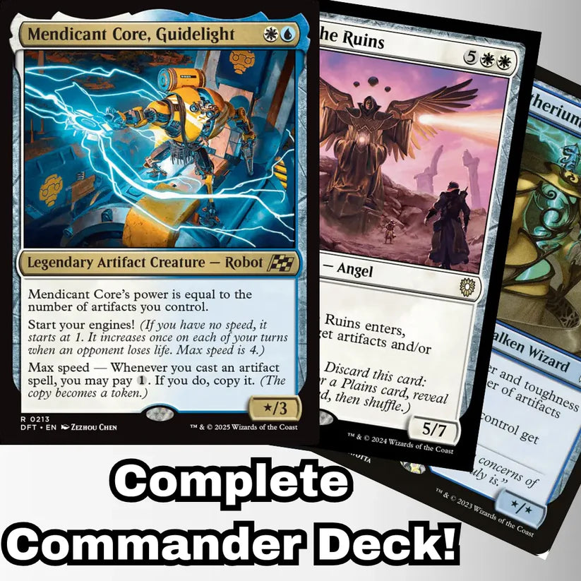 Magic the Gathering - Mendicant Core, Guidelight - Custom Built Commander Deck