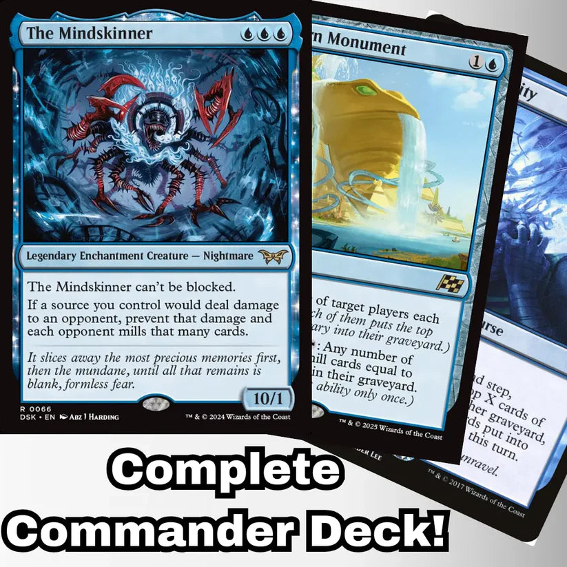Magic the Gathering - The Mindskinner - Custom Built Commander Deck