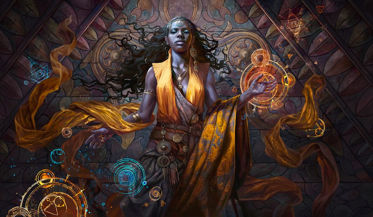 Mother of Runes - Magali Villeneuve - Premium Stitched Serialized Playmat