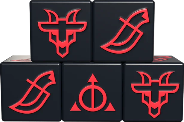 Ashes - Ceremonial Dice 5-Pack