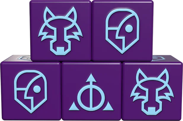 Ashes - Illusion Dice 5-Pack