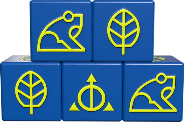 Ashes - Natural Dice 5-Pack
