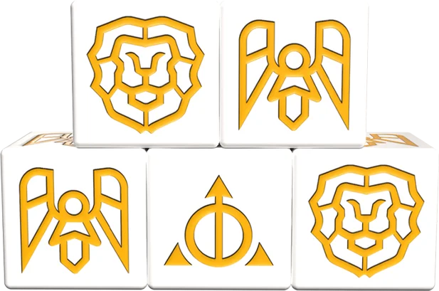 Ashes - Divine Dice 5-Pack