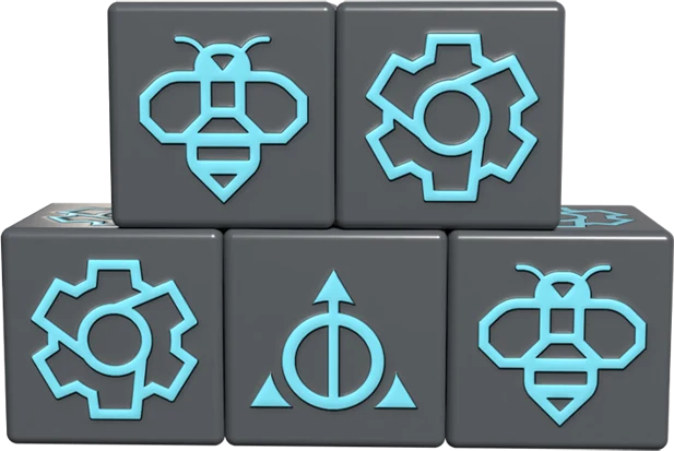 Ashes - Artifice Dice 5-Pack
