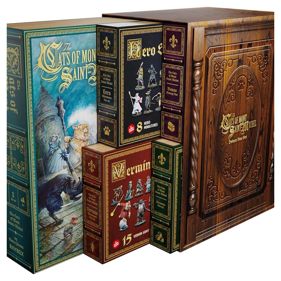 The Cats of Mont Saint Michel - Deluxe Set