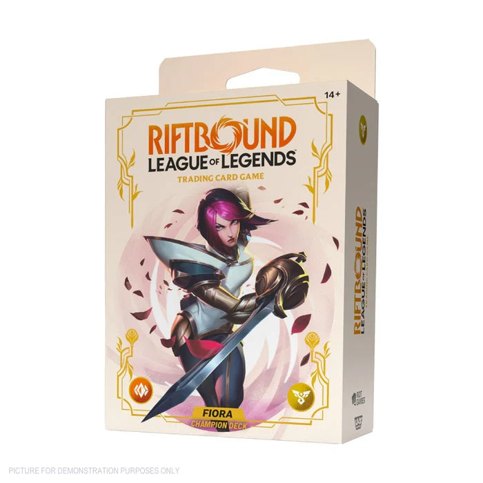 Riftbound League of Legends - Spiritforged Champion Deck: Fiora