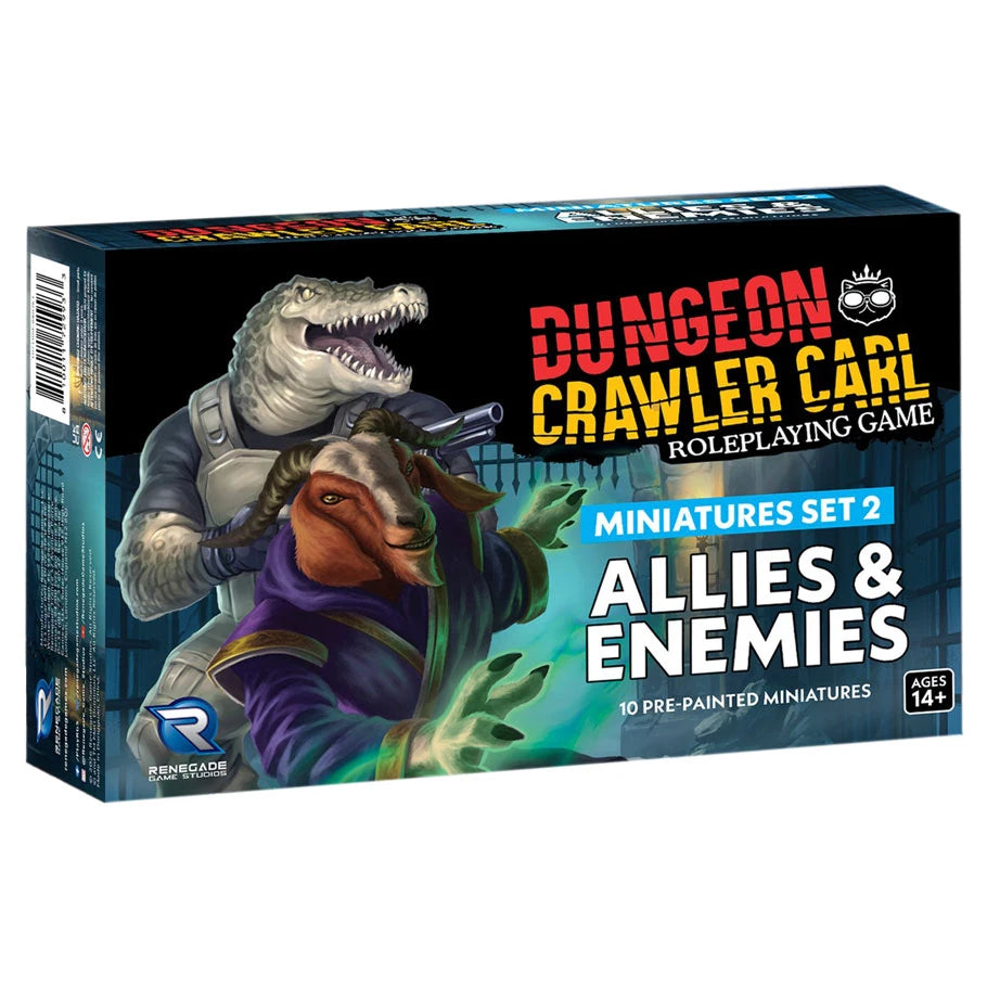 Dungeon Crawler Carl RPG: Miniatures Set 2: Enemies & Allies