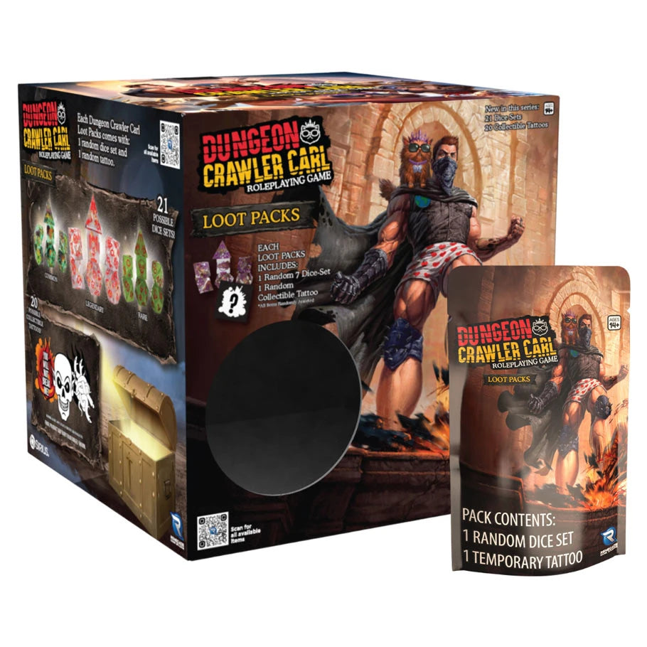 Dungeon Crawler Carl RPG: Loot Box (Dice Set)