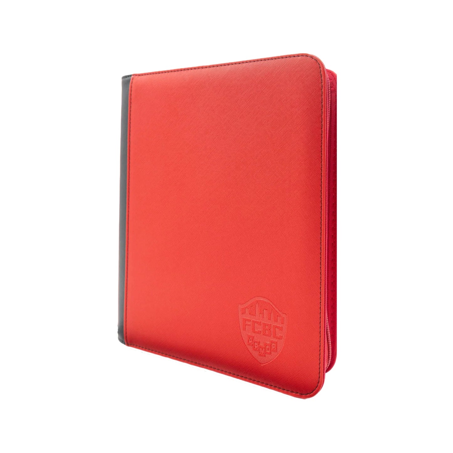 4-Pocket - Red w/ Black - FCBC - Binder