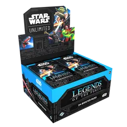 Star Wars Unlimited - Legends of the Force - Booster Display