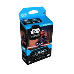 Star Wars Unlimited - Legends of the Force - Darth Maul Spotlight Deck