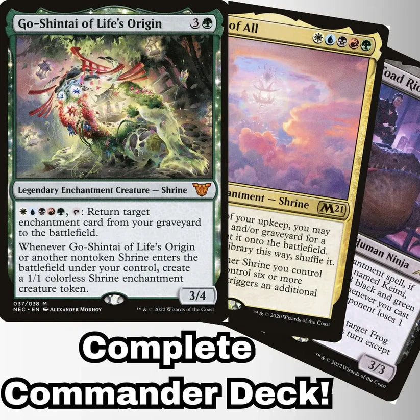 Magic the Gathering - Go-Shintai of Life's Origin - Custom Built Commander Deck
