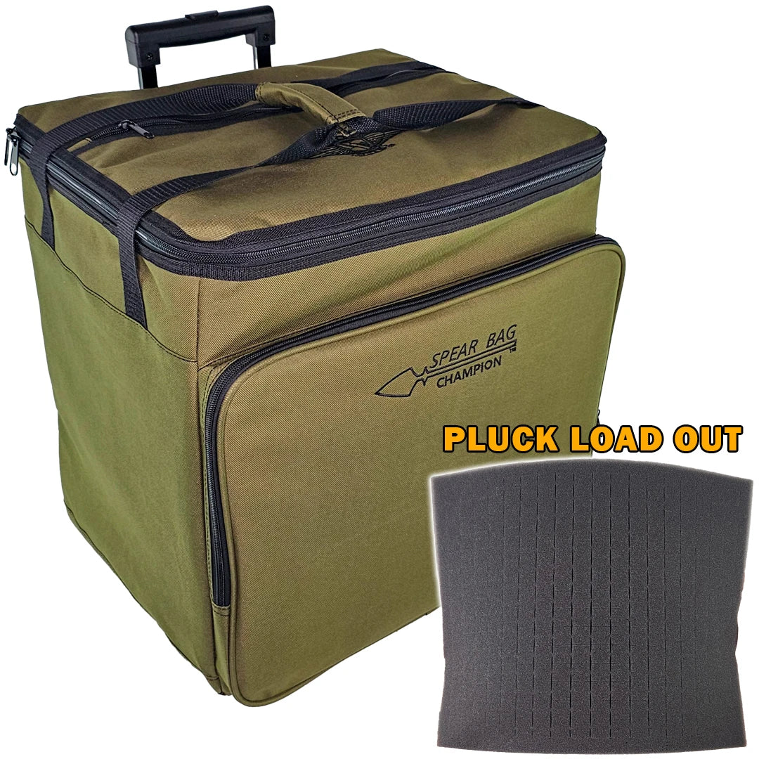 Battle Foam - Champion Spear Bag Pluck Foam Load Out (Olive Green)
