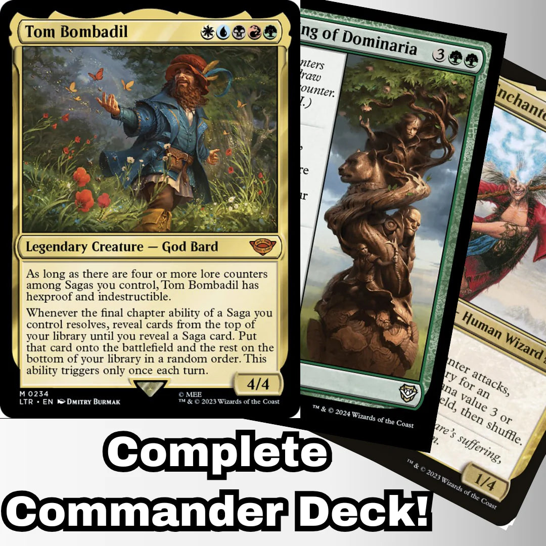 Magic the Gathering - Tom Bombadil - Custom Built Commander Deck