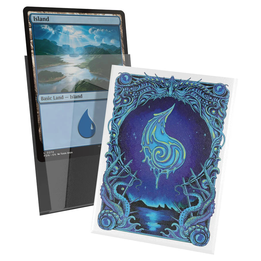 Standard Art Sleeves - Magic the Gathering - Mana Token Island
