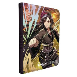 Tifa Lockhart 9-Pocket - Premium Zippered Pro-Binder - Magic the Gathering - Final Fantasy