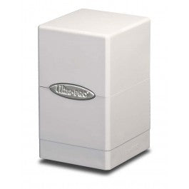 Ultra Pro Satin Tower Glitter White