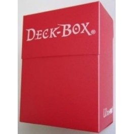Ultra Pro Deck Box: 80+ Red