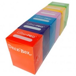 Ultra Pro Deck Box: 80+ Bundle - Orange/Purple/Blue/Pink/Yellow/Green