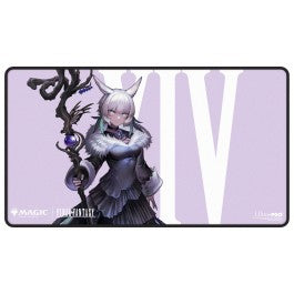 Magic the Gathering - Final Fantasy - Y'shtola Night's Blessed Black Stitched Playmat