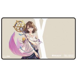 Magic the Gathering - Final Fantasy - Yuna Grand Summoner Black Stitched Playmat