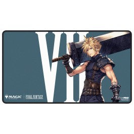 Magic the Gathering - Final Fantasy - Cloud Ex-Soldier Black Stitched Playmat
