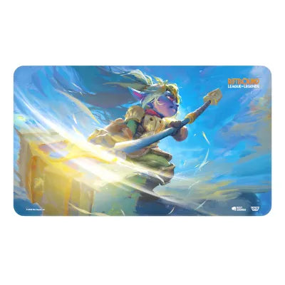 Riftbound League of Legends - Unleashed -  Poppy, Keeper of the Hammer Playmat