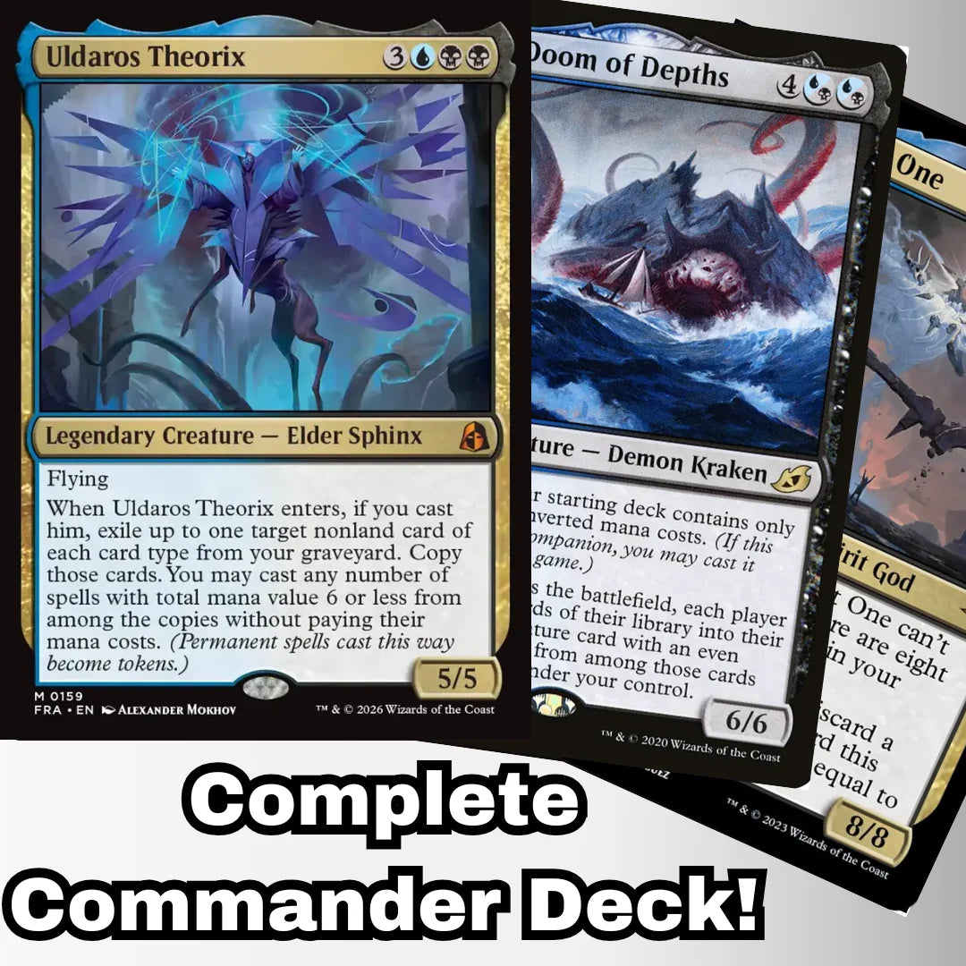 Magic the Gathering - Uldaros Theorix  - Custom Built Commander Deck