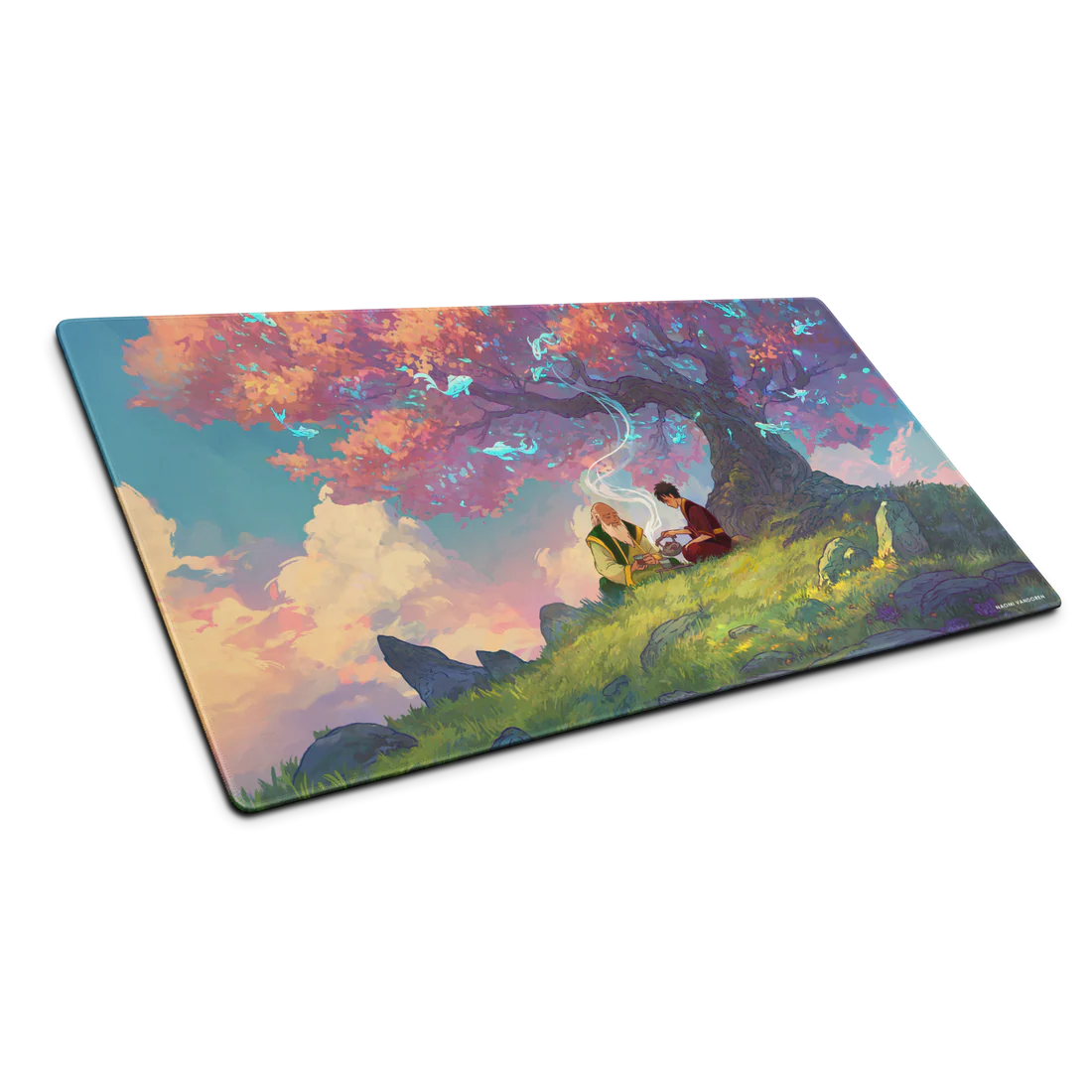 Naomi Vandoren - Tea in the Spirit World - Signed Playmat - Stitched Edge