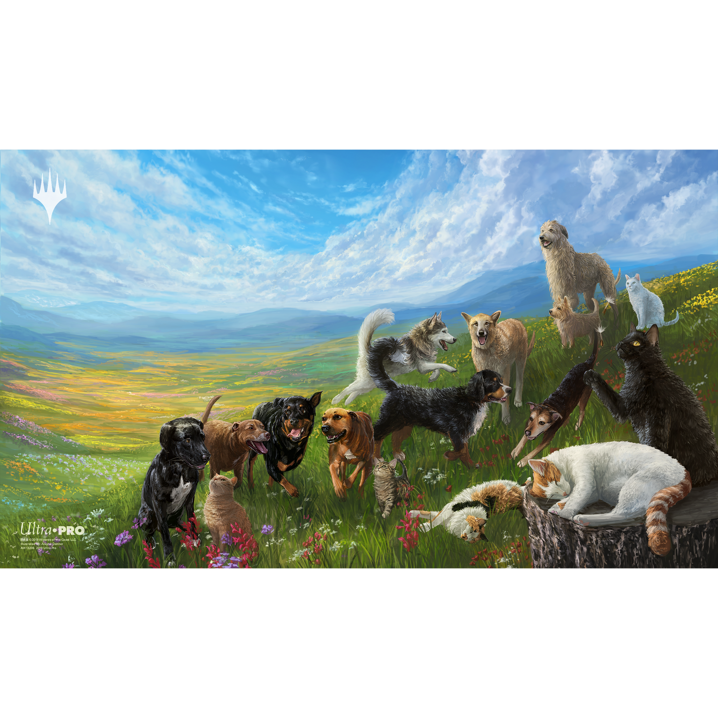 Cats & Dogs Plains Playmat - Signed