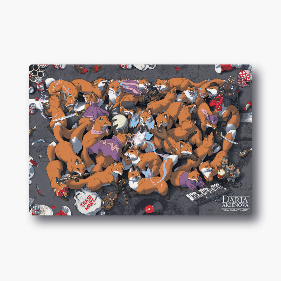 Playmat - World of Trash Zoneless - Fox - Foxy Fiasco