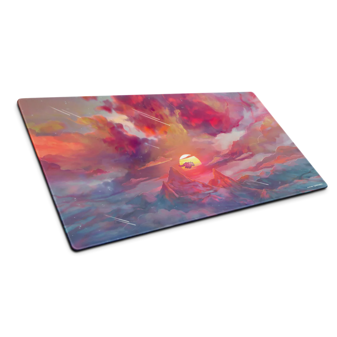 Naomi Vandoren - Elements Series: Fire Kingdom - Signed Playmat - Stitched Edge