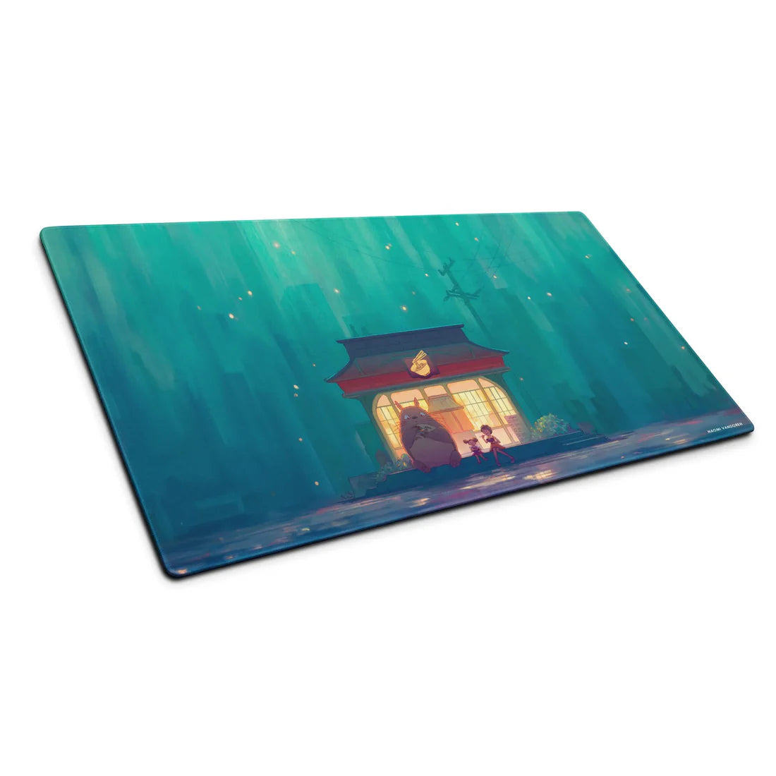Naomi Vandoren - Ramen Shop - Signed Playmat - Stitched Edge