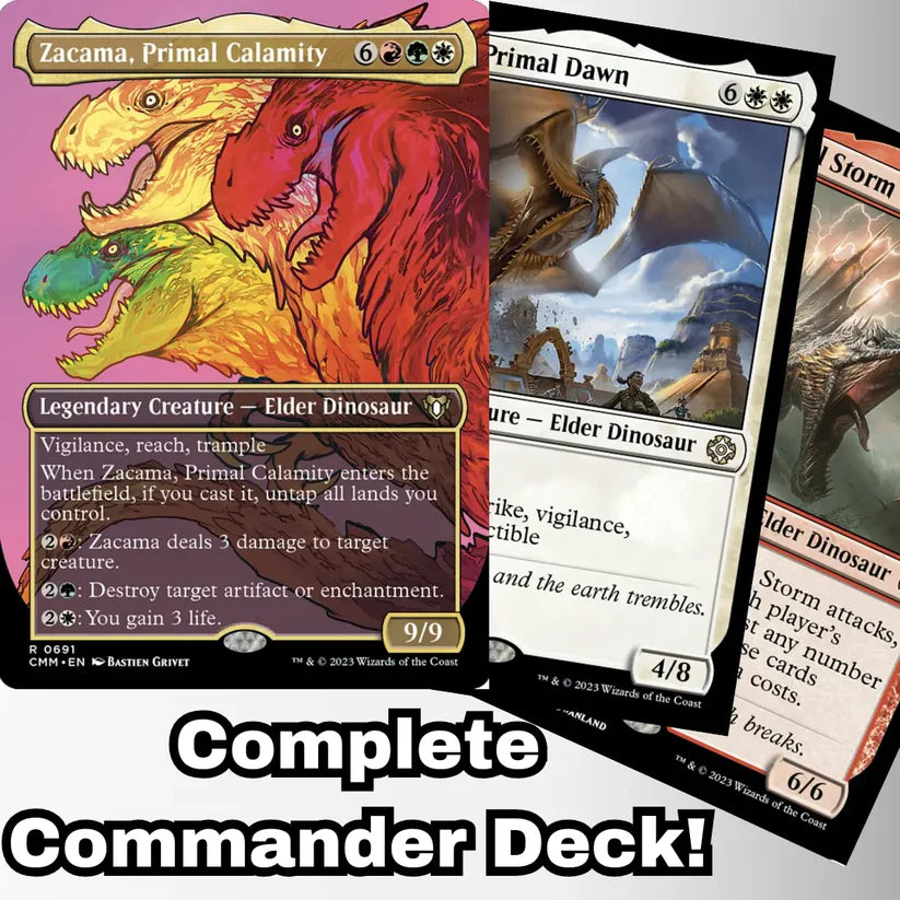 Magic the Gathering - Zacama, Primal Calamity - Custom Built Commander Deck