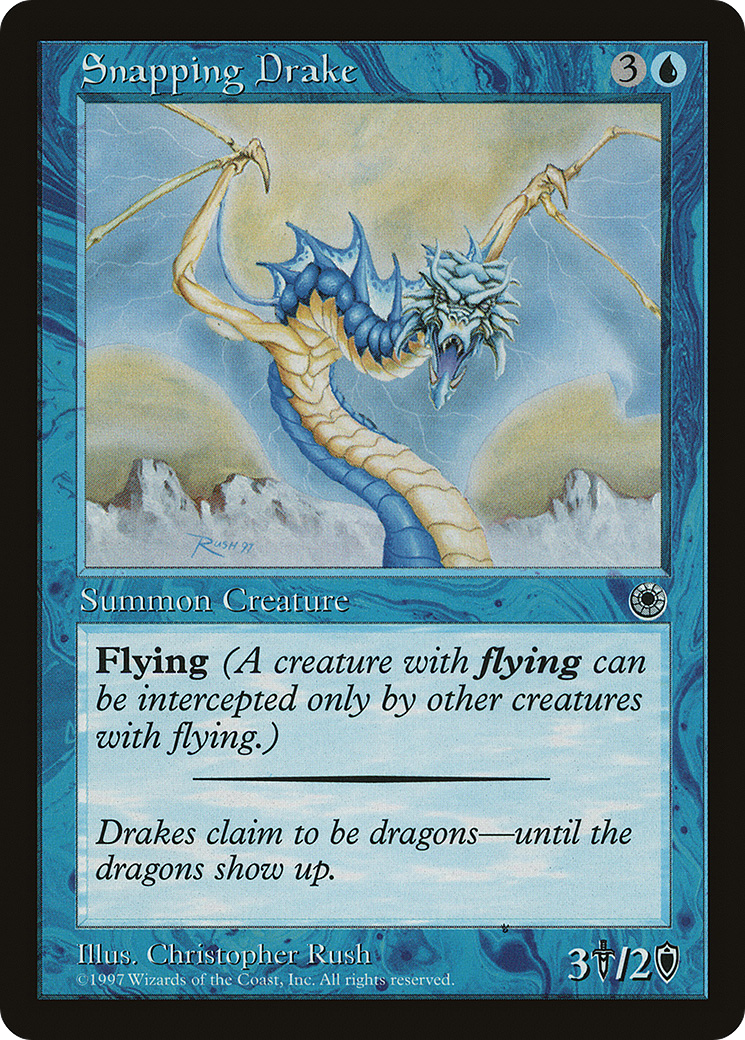 Snapping Drake (Reminder Text) (POR-67) - Portal