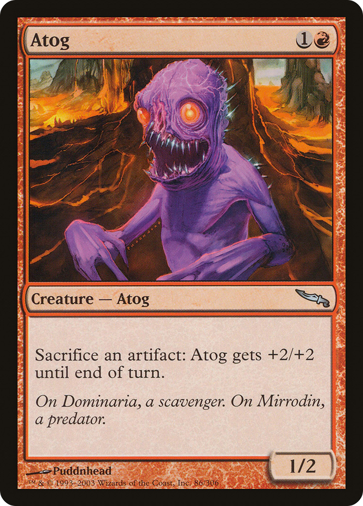 Atog (MRD-086) - Mirrodin