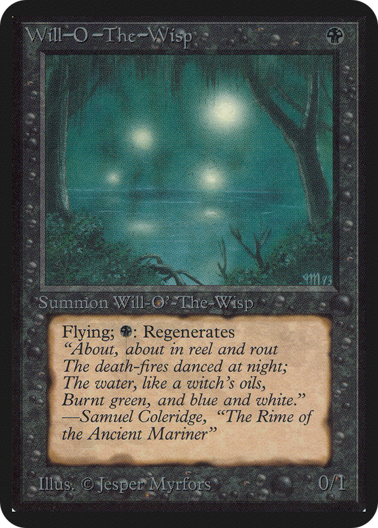 Will-o'-the-Wisp (LEA-135) - Limited Edition Alpha