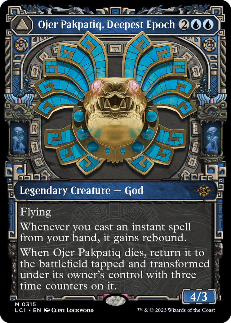 Ojer Pakpatiq, Deepest Epoch (Showcase) (LCI-315) - The Lost Caverns of Ixalan: (Showcase)