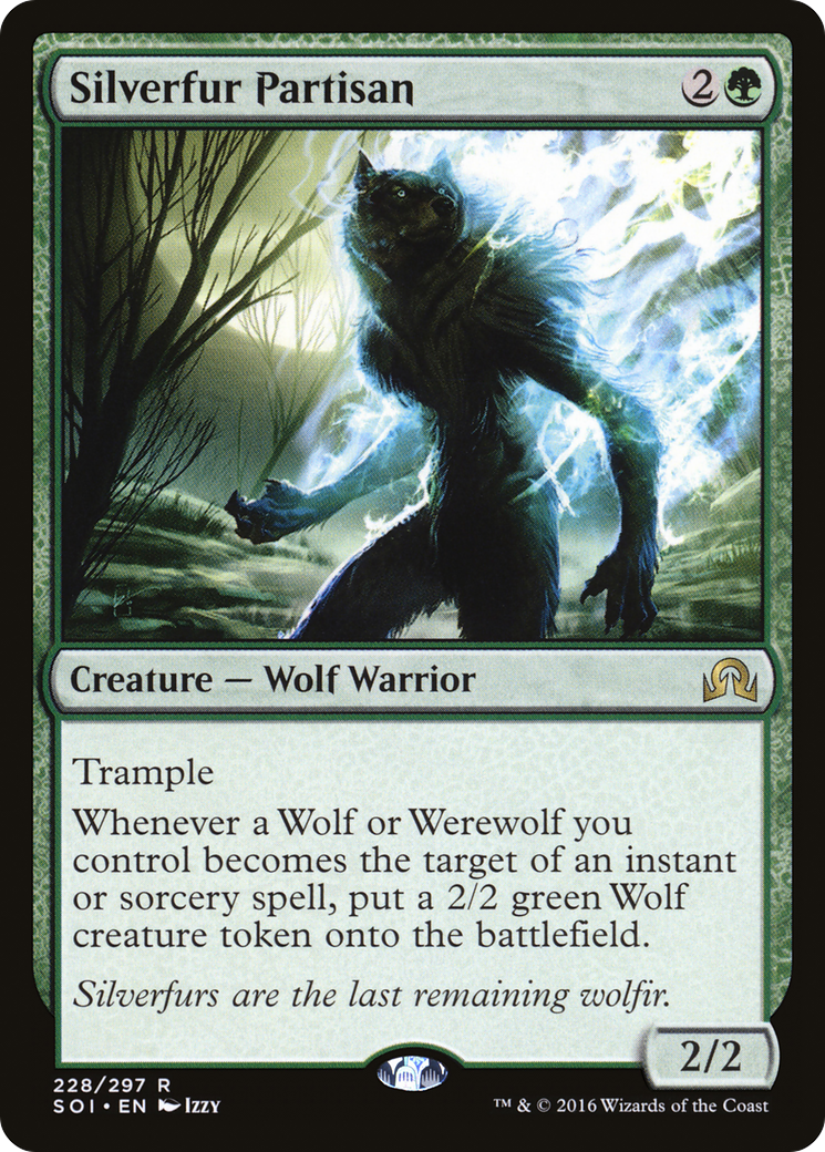 Silverfur Partisan (SOI-228) - Shadows over Innistrad