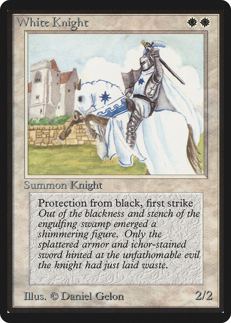 White Knight (LEB-44) - Limited Edition Beta