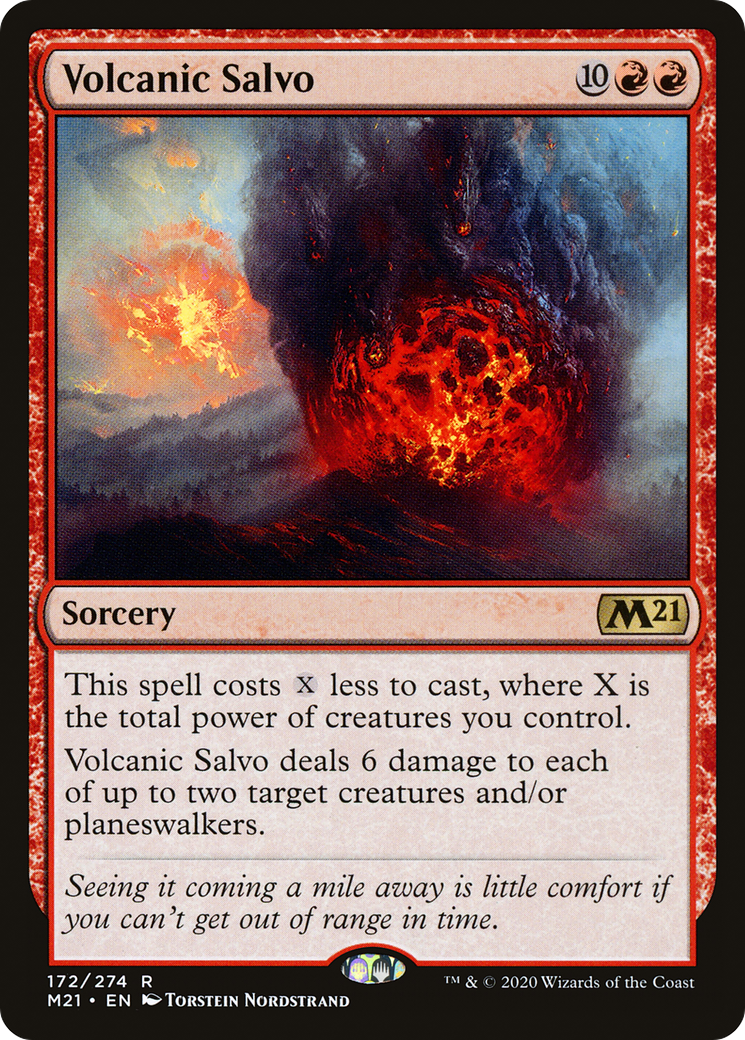 Volcanic Salvo (M21-172) - Core Set 2021