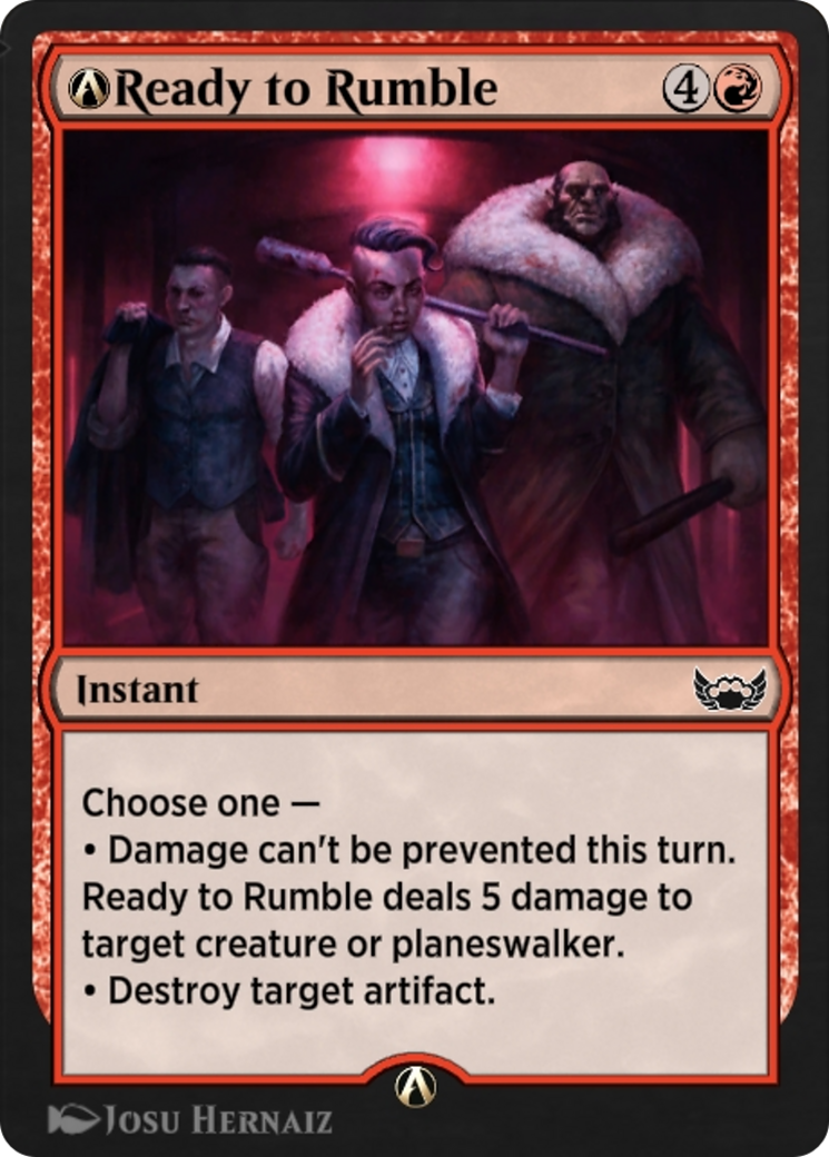 A-Ready to Rumble (SNC-A-119) - Streets of New Capenna